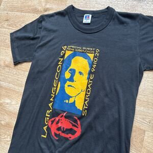 VINTAGE 90s RENE AUBERJONOIS ODO LAGRANGECON 1994 T-SHIRT Star Trek S Small